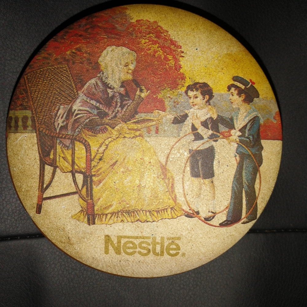 Vintage Tin Nestle chocolate great condition.